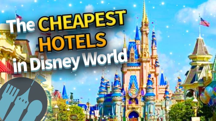 DFB Video: ULTIMATE Guide to Disney World's CHEAPEST Hotels — Value ...