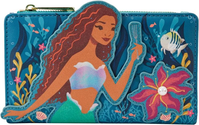 Loungefly Disney Little Mermaid Ariel Castle Womens Double Strap