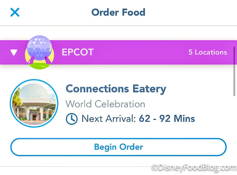 Mobile Order Has CHANGED in the Disney World App | the disney food blog