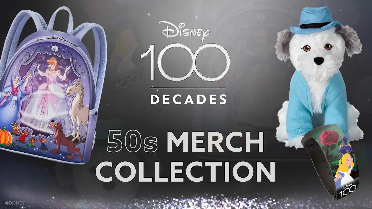 New Disney 100 decades Loungefly bag featuring Louis and Ray from The