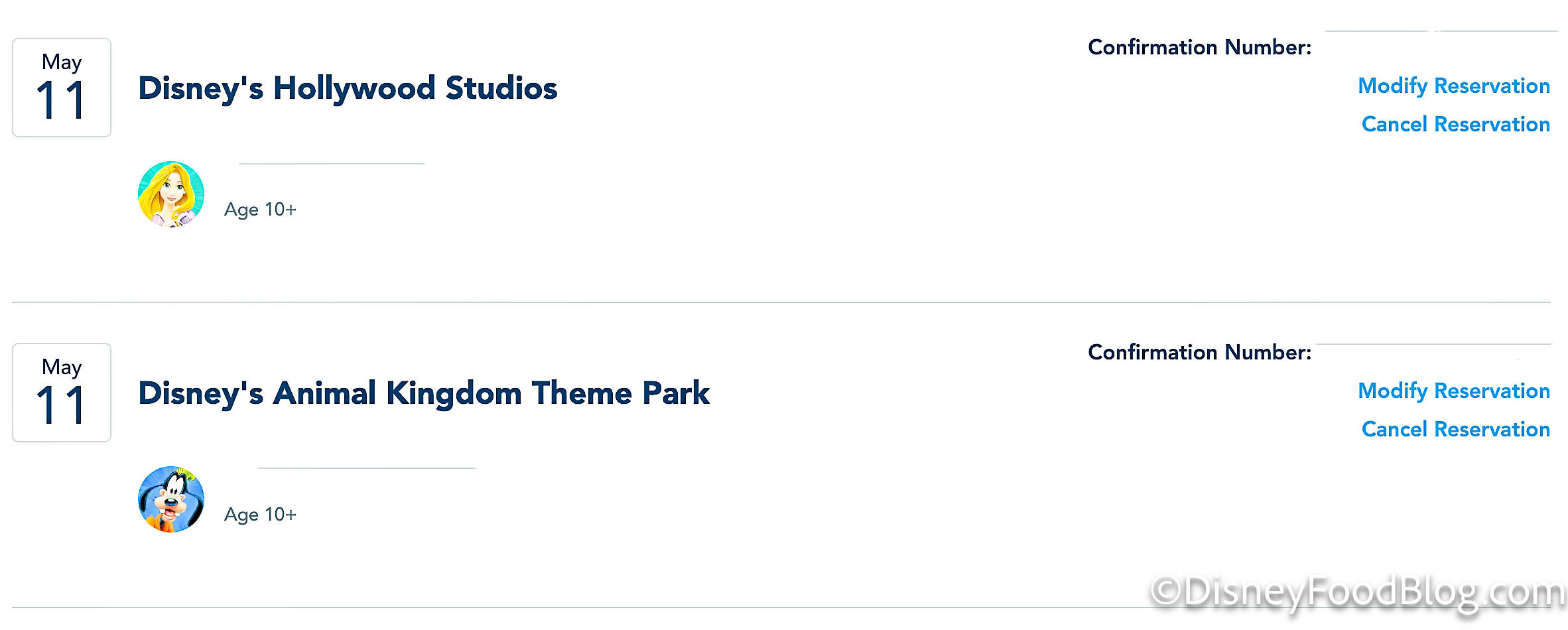 How to Cancel a Disney Park Pass Reservation 