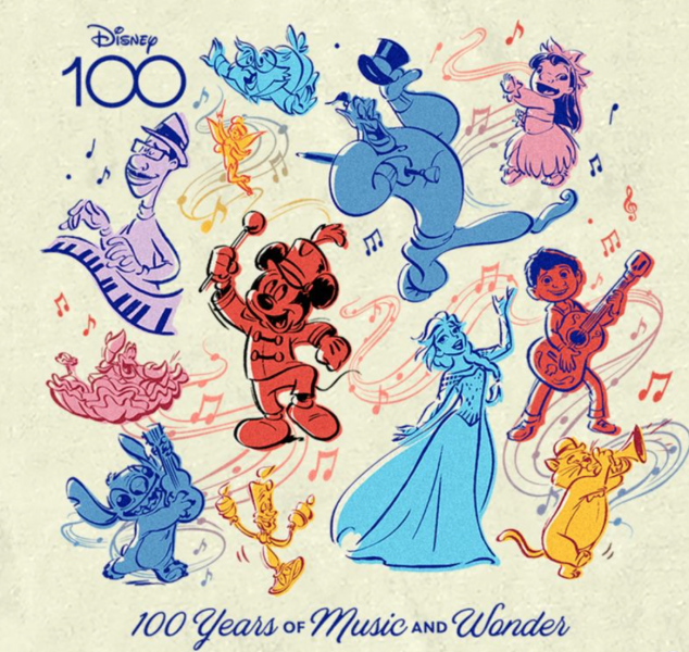 Mickey Mouse ''100 Years of Music and Wonder'' Puzzle – Disney100