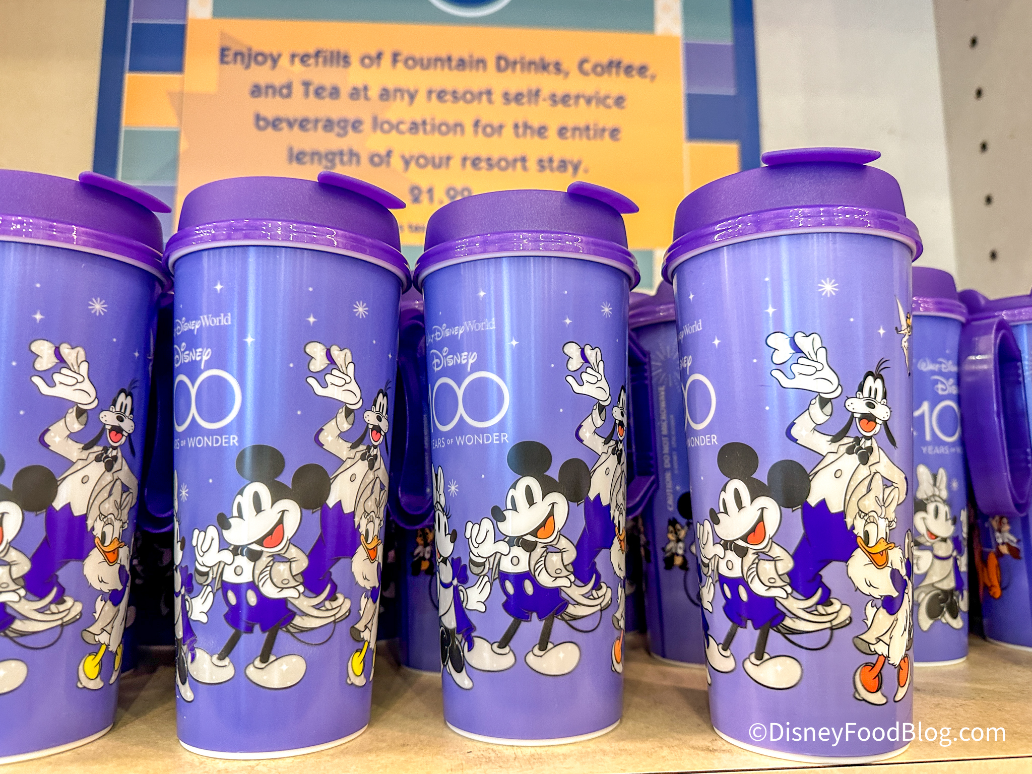 Disney World Resort Hotel Refillable Mugs for 2024
