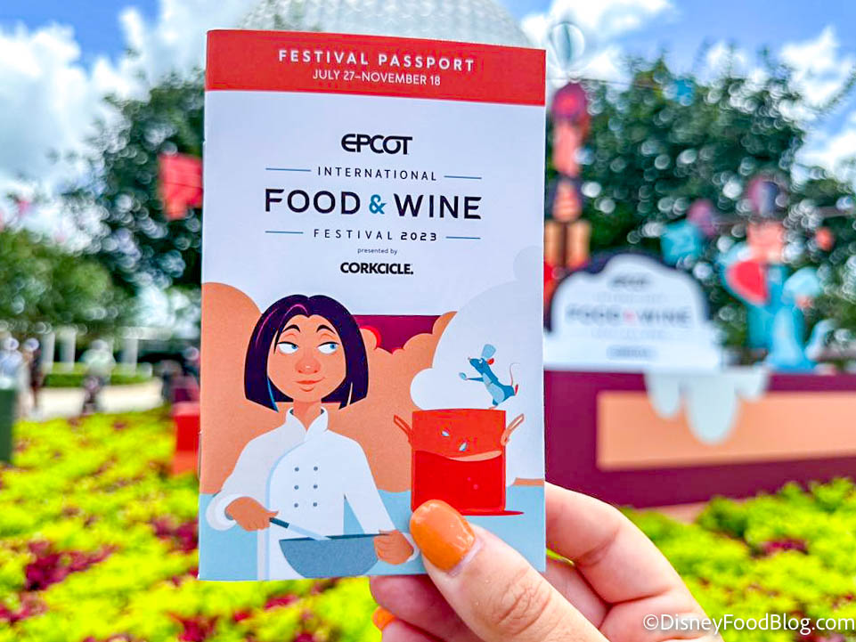 Disney Corkcicle Tumbler - 2023 Epcot Food & Wine Festival