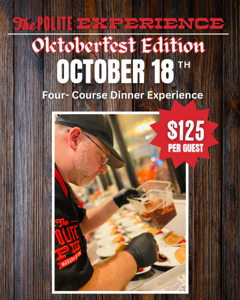 The Polite Experience Oktoberfest Edition Pricing Poster