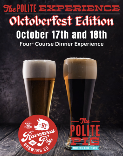 The Polite Pig Experience- Oktoberfest Edition Poster