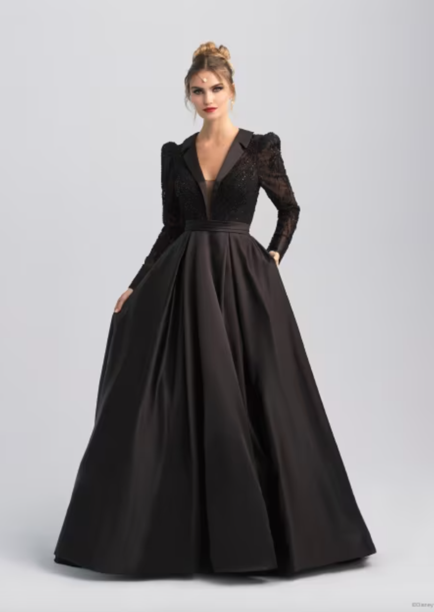 Elegant Black Disney Wedding Dress: Timeless Style for the Modern Bride