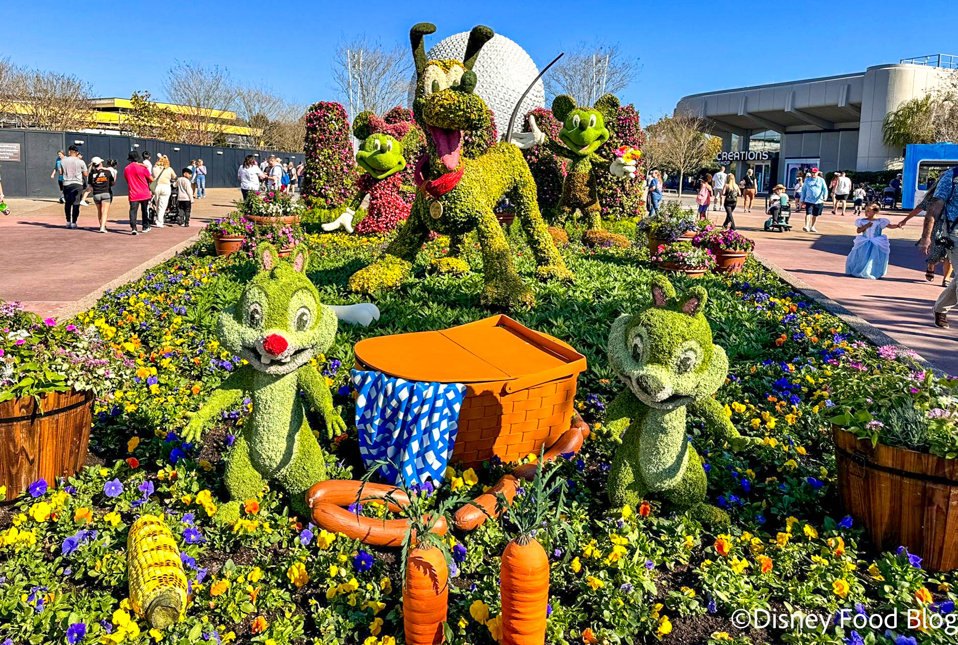 2024 EPCOT Flower and Garden Festival Booth Menus and Food Photos