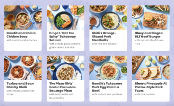 These Meals Were MADE for 'Bluey' Fans — Literally! | the disney food blog