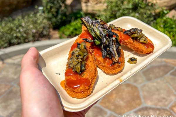 REVIEW: The Elemental Table Food Booth at Pixar Fest in Disneyland
