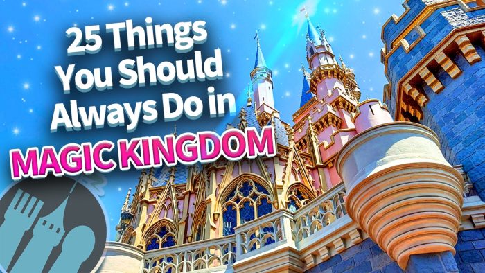 DFB Video: 25 Things You Should ALWAYS Do in Magic Kingdom | the disney ...