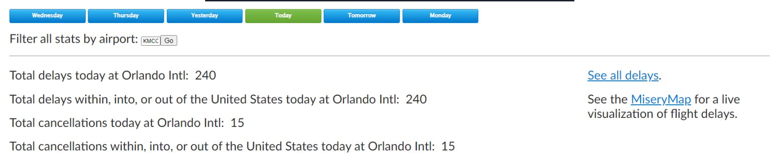 BREAKING: Orlando Airport Issues Ground Stop, Delaying Over 200 Flights ...