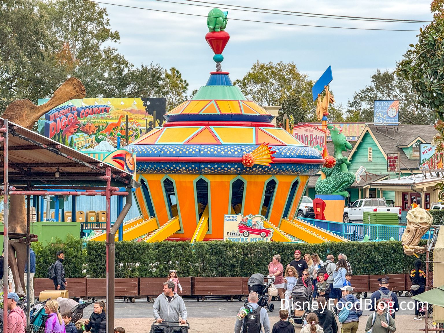 It's Really Happening. Construction Walls Are UP As Disney World Starts ...
