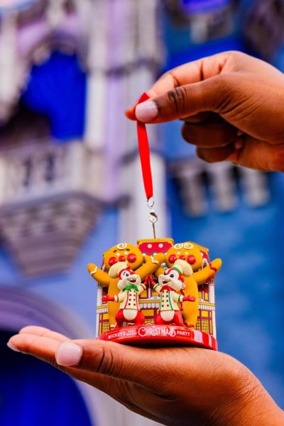 The Disney exclusive Mickey’s Very Merry Ornament featuring Chip 'n' Dale