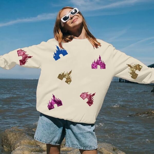 amazon-oversized-sequin-castle-sweatshir
