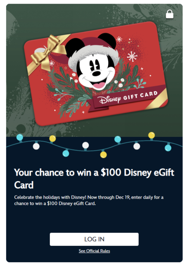 Disney+ Subscribers Can WIN a $100 Disney Gift Card | the disney food blog