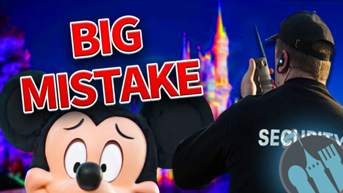 DFB Video: No One Escapes Disney World Security | the disney food blog