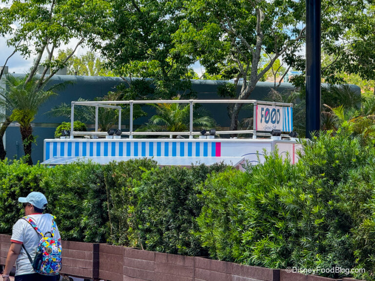 SPOTTED: The Sign for Disney's NEW Snack Stand Is Up in Hollywood ...