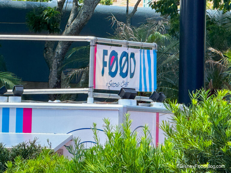 SPOTTED: The Sign for Disney's NEW Snack Stand Is Up in Hollywood ...