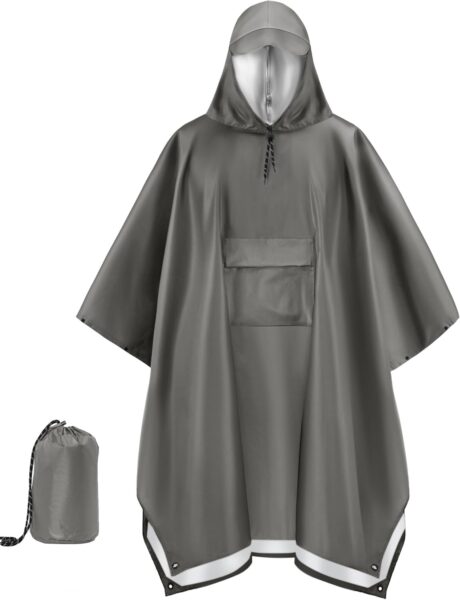 2026-amazon-COOFANDY-Rain-Poncho-for-Adu