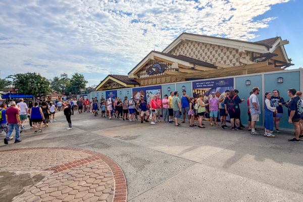 The Longest Line In Disney World Today Isn’t Where You Think!
