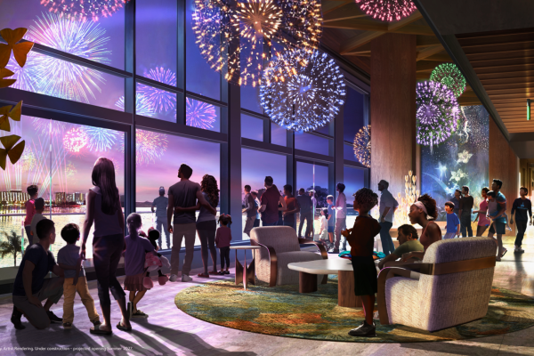NEWS! Close-Up Look at NEW Lounge Coming to NEW Disney World Hotel