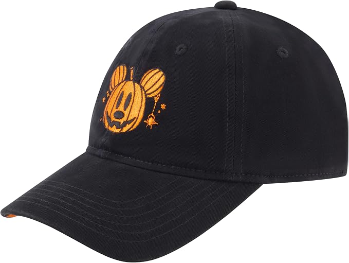 Disney-Mickey-Mouse-Baseball-Cap-Pumpkin