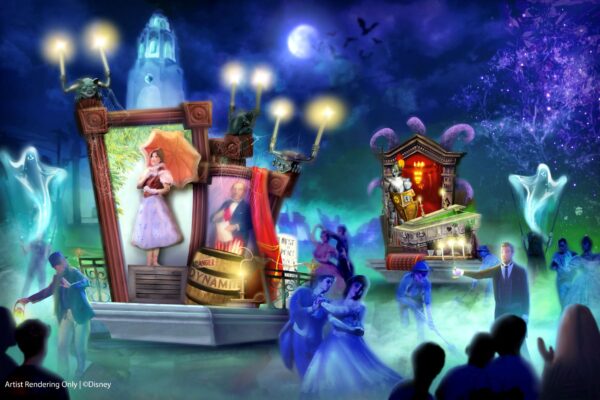 FIRST LOOK at Disney’s New Haunted Mansion Parade