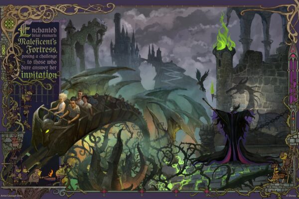 NEWS! Close-Up Look at the NEW Villains Land Coaster