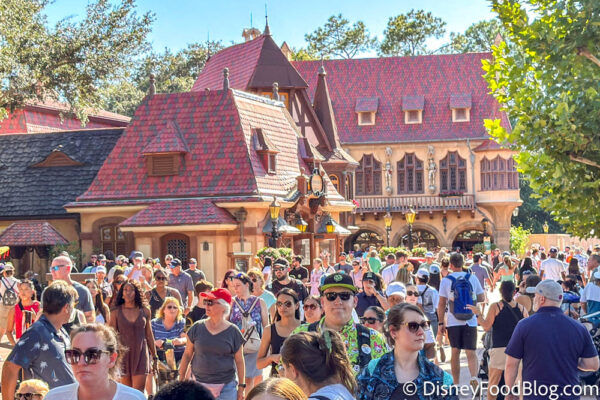 We Were NOT Expecting These Crowds at EPCOT on a Random Saturday